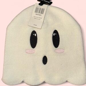 White Ghost Beanie